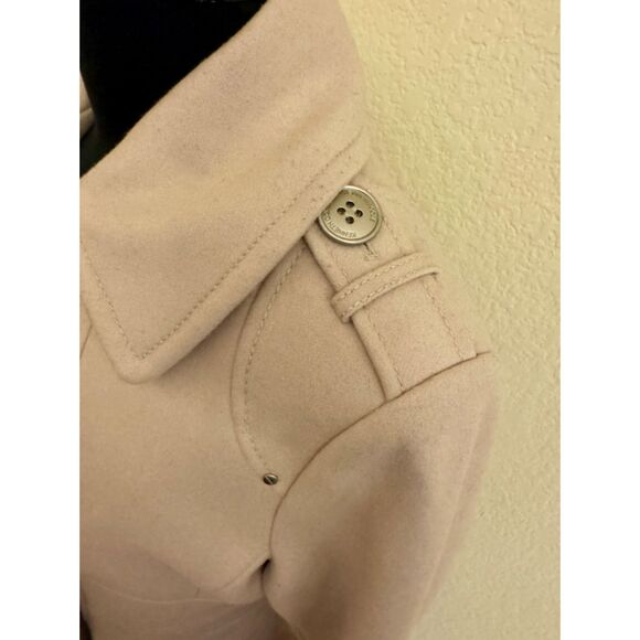 Kenneth Cole Double Breasted Wool Blend Pea Coat - Sz 10 - Picture 7 of 16